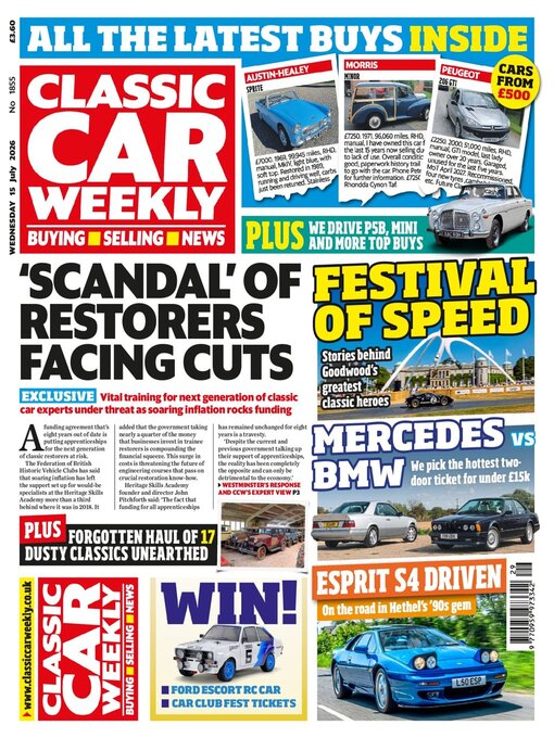 Cover image for Classic Car Weekly